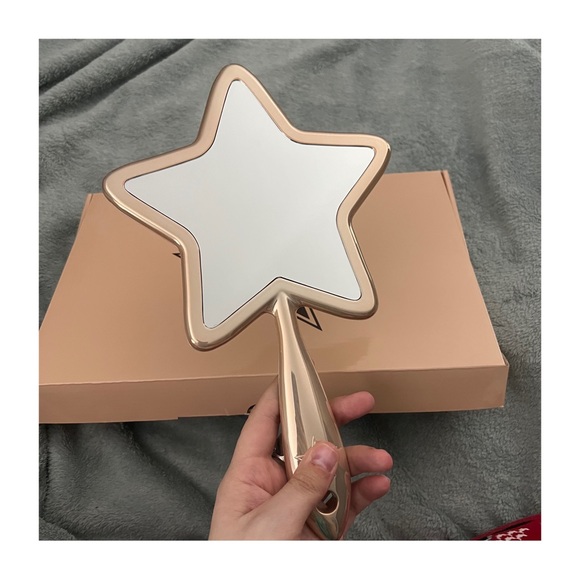 RARE JEFFREE STAR IRIDESCENT PINK MIRROR - Picture 3 of 4